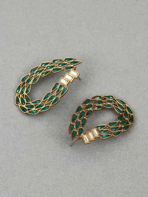 EMERALD AARADHYA STUDS