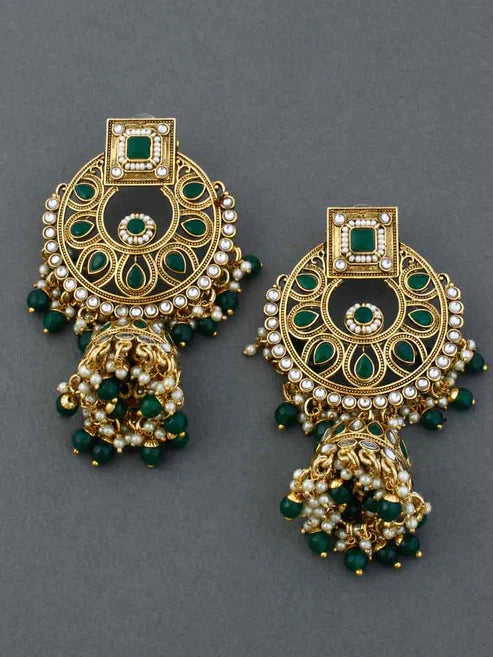 EMERALD RISHIKA JHUMKIS