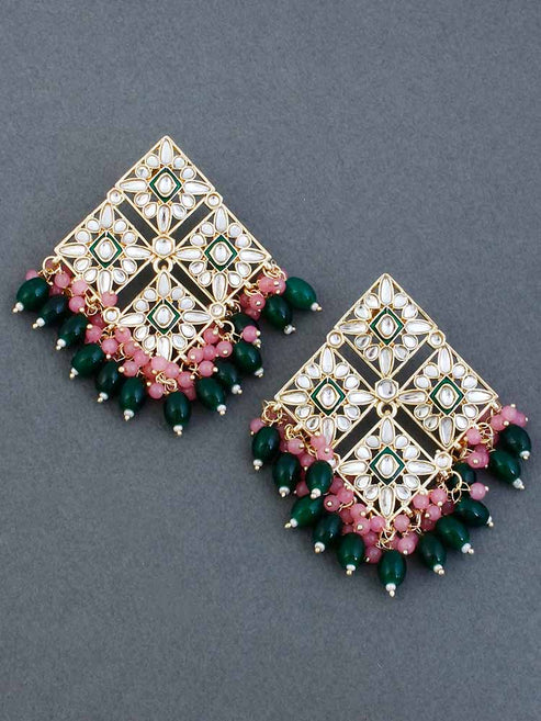 JADE PRARUJ SATRANGI STUDS